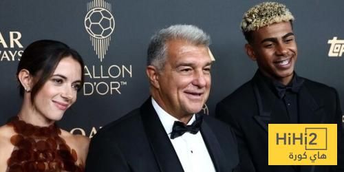 حفل جائزة الكرة الذهبية يصيب افراد بعثة نادي برشلونة بالجوع