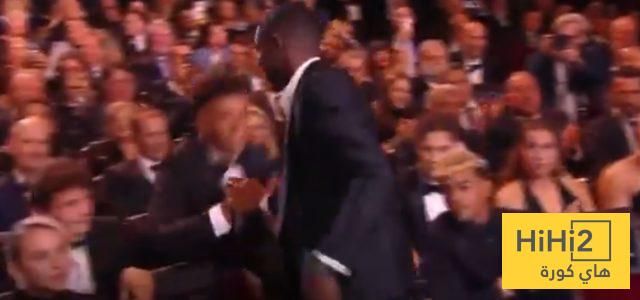 صور.. رد فعل رافينيا ولامين على تتويج ديمبلي بالكرة الذهبية