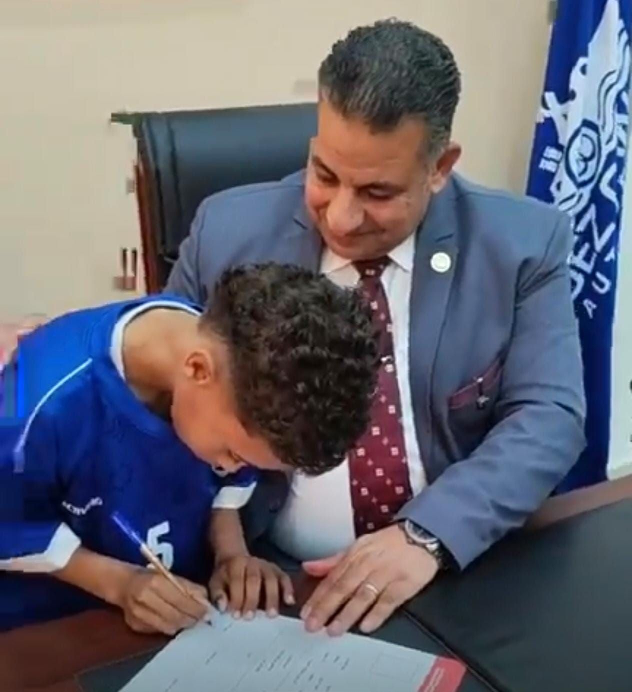 بعد حلم طويل.. نادي القناة يفتح أبوابه للموهبة الصغيرة "ماجد" - الخليج الان