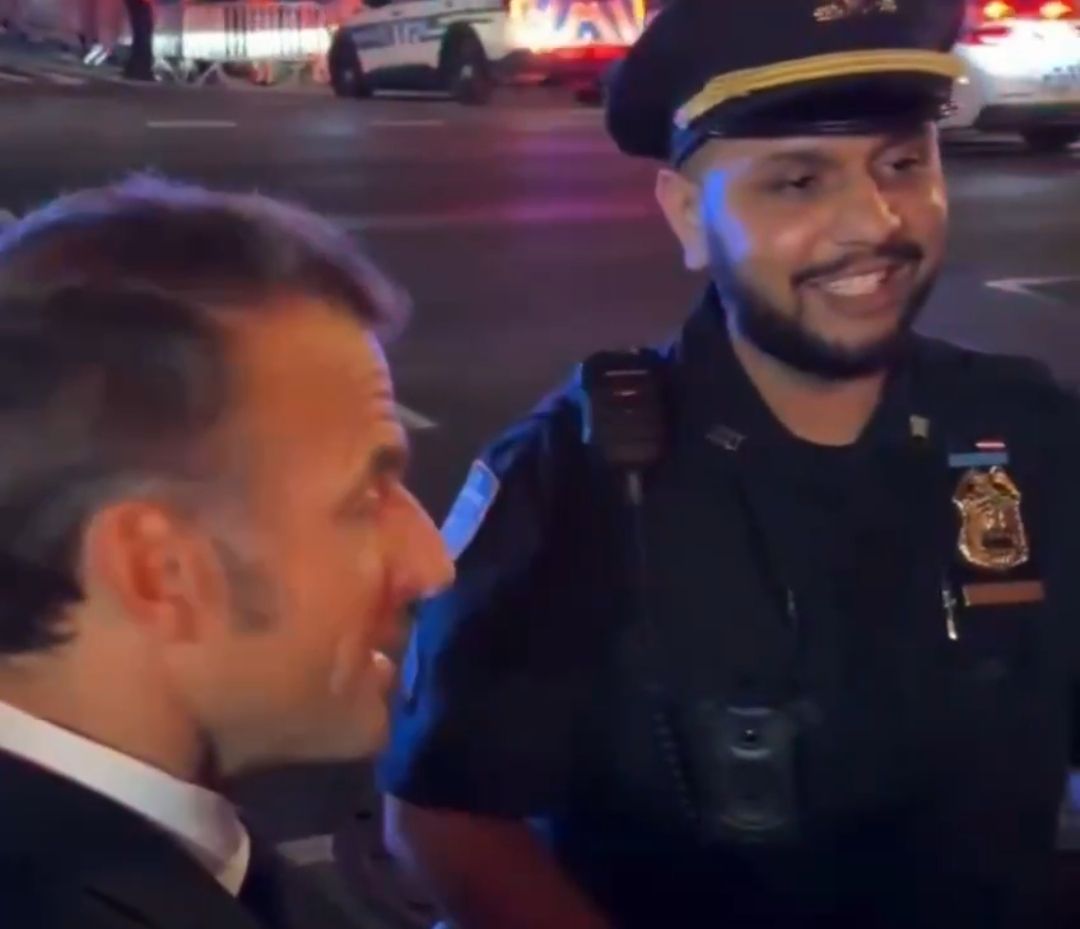 توبيخ دبلوماسي|الشرطة الأمريكية توقف موكب ماكرون بعد اعترافه بفلسطين.. ما القصة؟ - الخليج الان