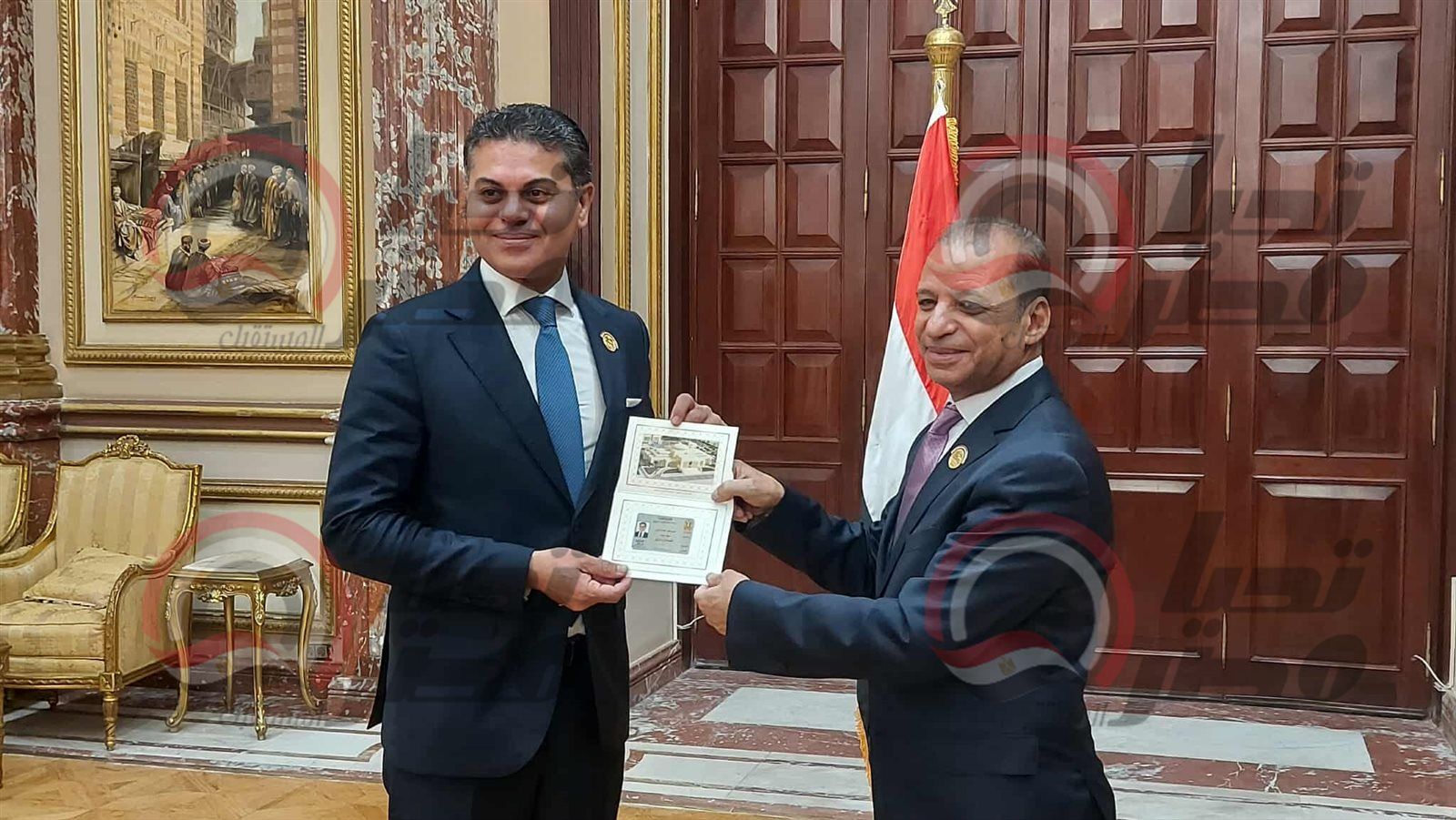 النائب مجدى البرى يتسلم كارنية عضوية مجلس الشيوخ 2025..صور - الخليج الان