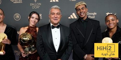 أول تعليق من لابورتا على خسارة لامين يامال للقب الكرة الذهبية