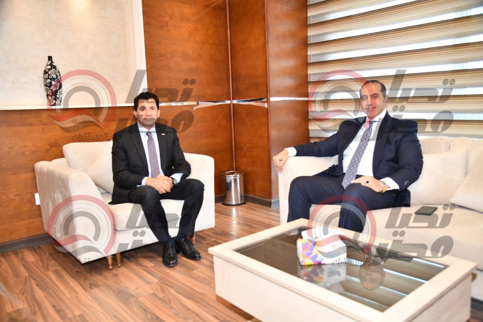  فوزي يبحث مع وزير الشباب والرياضة مبادرات مشتركة لتوعية وتأهيل النشء والشباب - الخليج الان