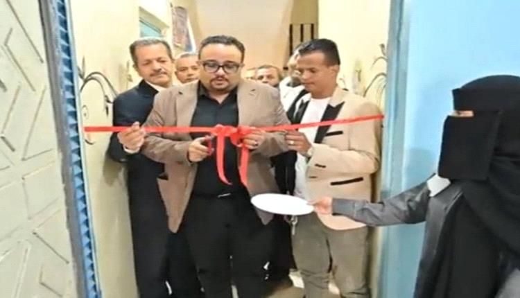 باشراحيل يفتتح المكتب الجديد لمؤسسة 14 أكتوبر