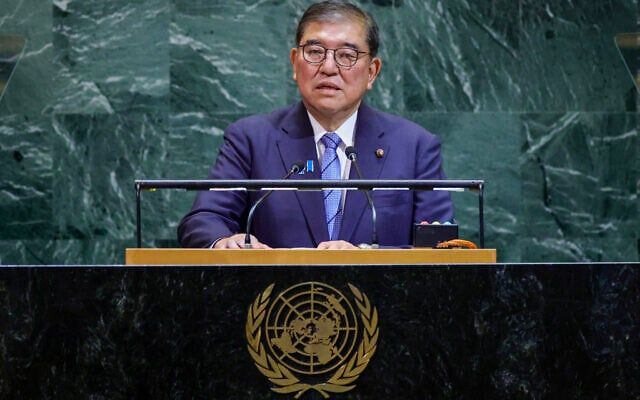 رئيس وزراء اليابان: اعترافنا بدولة فلسطين مسألة وقت فقط - الخليج الان