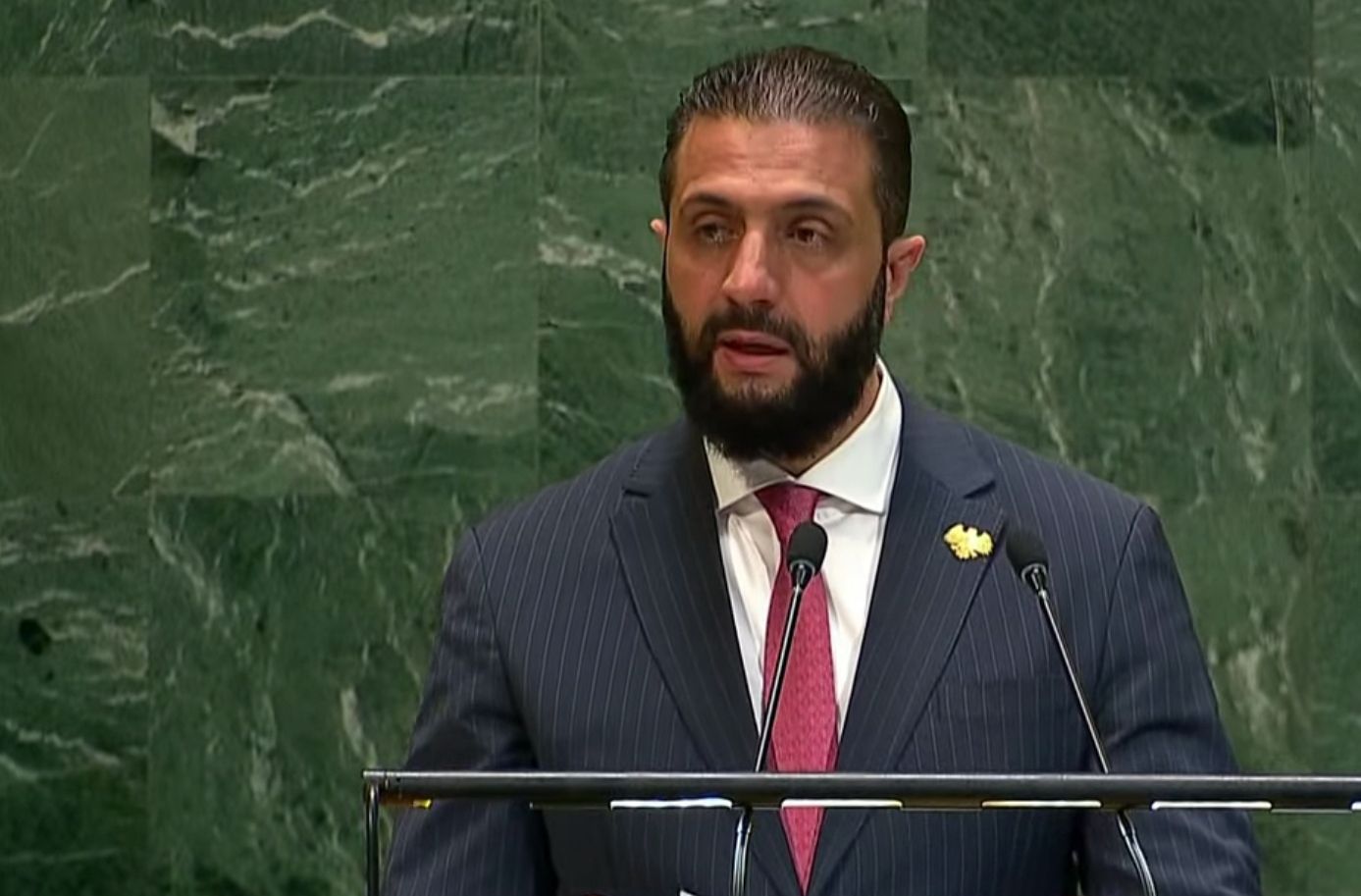 الشرع أمام الأمم المتحدة: ما تقوم به إسرائيل يهدد بأزمات جديدة في المنطقة - الخليج الان