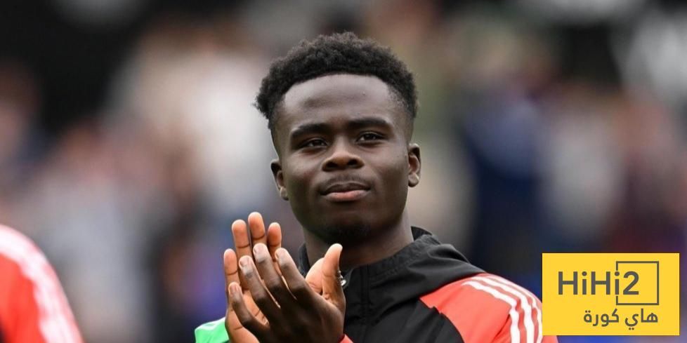 أرسنال يجهز راتبًا ضخمًا لساكا من أجل تجديد عقده