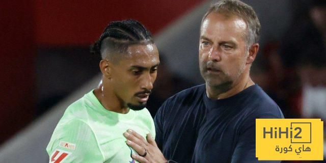 بعد إصابته… بديل رافينيا في تشكيلة برشلونة