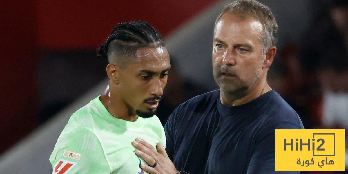 بعد إصابته… بديل رافينيا في تشكيلة برشلونة