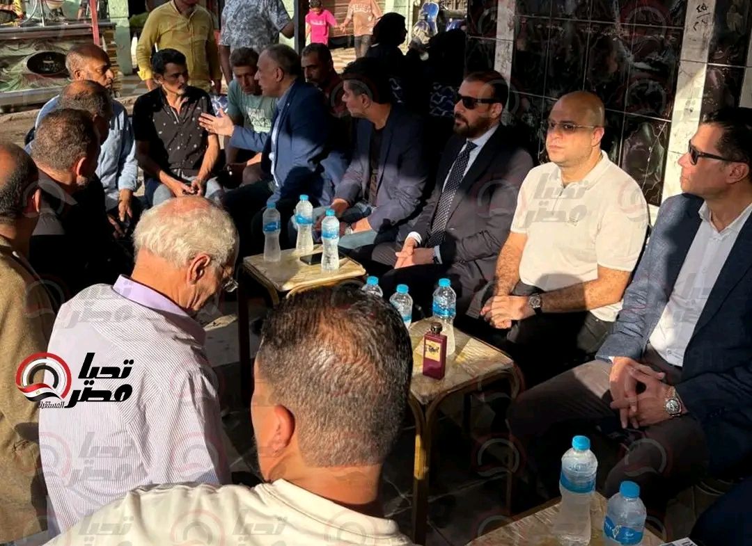 العريبى والبرى نواب مستقبل وطن بالشيوخ يقدمون واجب العزاء فى ضحايا حريق مصنع النسيج بالمحلة - الخليج الان