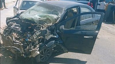 مصرع شخص واصابة آخر في حادث تصادم سيارة ربع نقل بسمالوط بالمنيا - الخليج الان