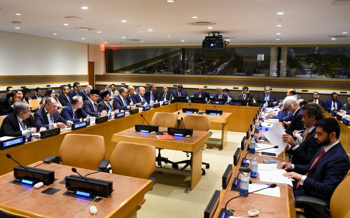 وزير الخارجية: الحرب الإسرائيلية على الشعب الفلسطيني أدت إلى كارثة إنسانية غير مسبوقة - الخليج الان