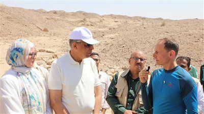 في اليوم العالمي للسياحة.. محافظ المنيا يتفقد أعمال البعثة الأجنبية المشتركة بمنطقة زاوية سلطان - الخليج الان