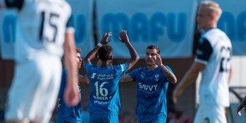 ثيو يضع الهلال في المقدمة بهدف قاتل