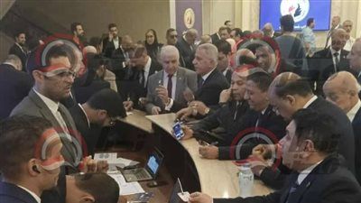 توافد قيادات حماة الوطن قبل المؤتمر العام غير العادي لاختيار رئيس حزب جديد - الخليج الان