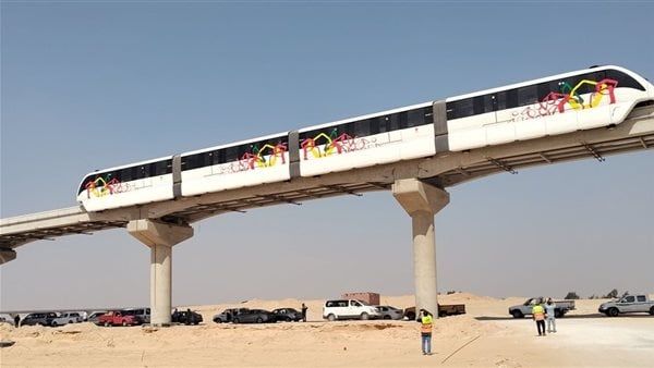 بشرى لأهالي أكتوبر.. بدء أعمال التشغيل التجريبي لمونوريل غرب النيل │ صور