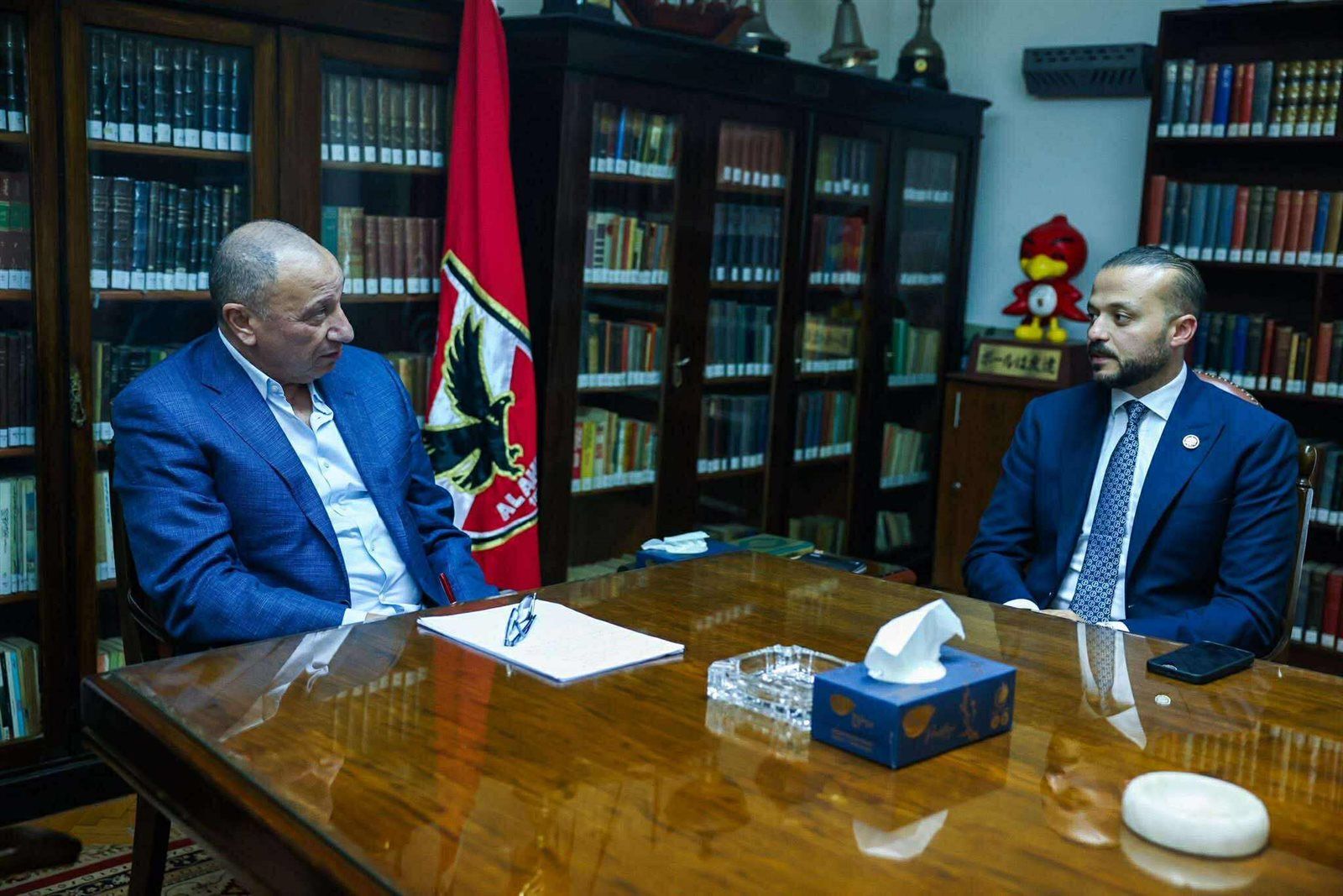 الخطيب يستقبل المرشحين المحتملين استعدادًا لإعلان قائمته الانتخابية خلال ساعات - الخليج الان