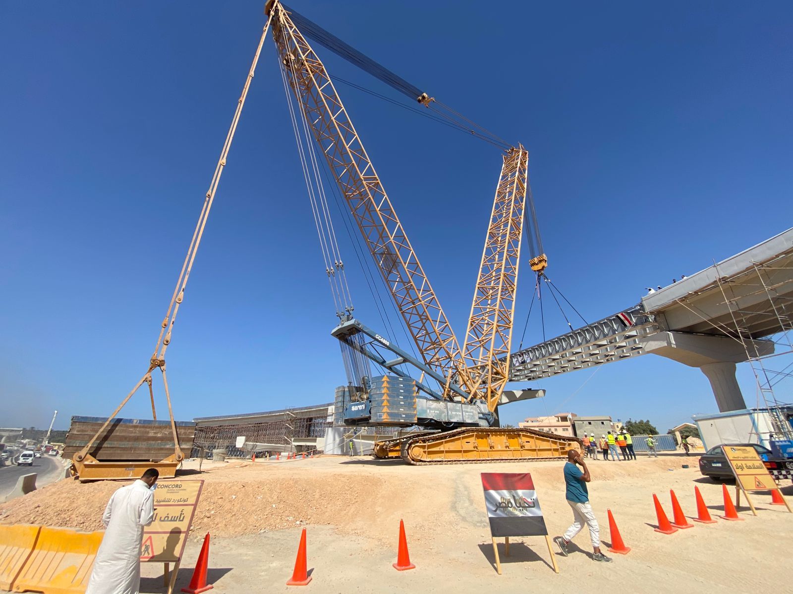 العمل: حملات تفتيش على المواقع الإنشائية لمتابعة تطبيق معايير السلامة المهنية بالإسكندرية - الخليج الان