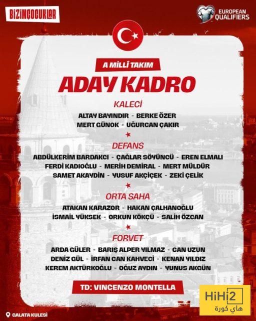 تركيا تستدعي لاعبين من دوري روشن للتوقف الدولي