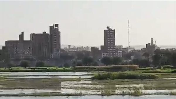 غرق جزئي لـ جزيرة بني مر بأسيوط بسبب ارتفاع منسوب مياه النيل