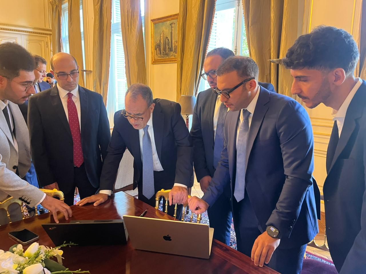 وزير الخارجية يشهد مراسم تدشين الموقع الإلكتروني الجديد لقنصلية مصر فى باريس|صور - الخليج الان