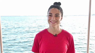 بطلة مصر للسباحة بالزعانف: استضافة بطولة العالم بمصر دافع لتحقيق إنجاز جديد - الخليج الان