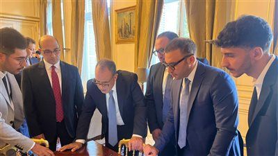 وزير الخارجية يشهد مراسم تدشين الموقع الإلكتروني الجديد لقنصلية مصر فى باريس|صور - الخليج الان