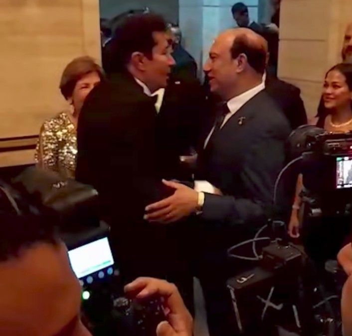 ماجد المصري ومحمود حميدة وداليا البحيري أول الحضور في زفاف نجل الفنان هاني رمزي.. صور - الخليج الان