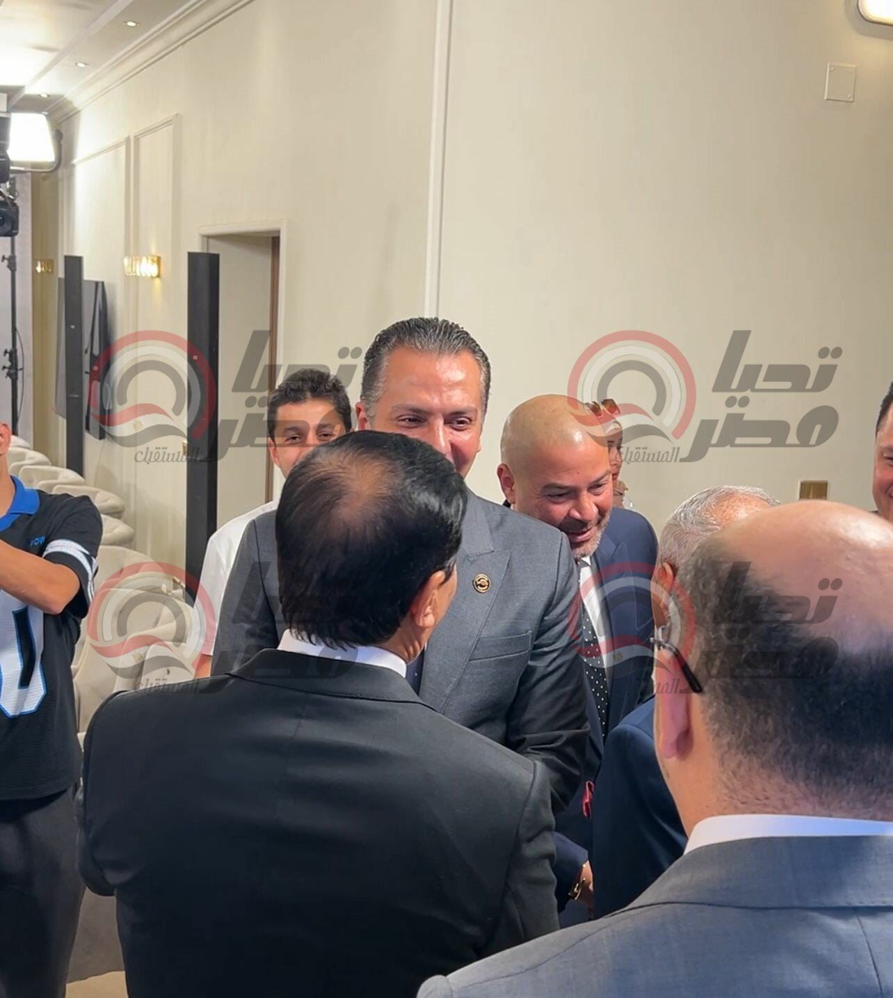 النائب أحمد دياب الأمين العام المساعد بحزب مستقبل وطن يشارك النائب أحمد عبد الجواد في استقبال المشاركين في القائمة الوطنية لانتخابات النواب 2026..صور - الخليج الان