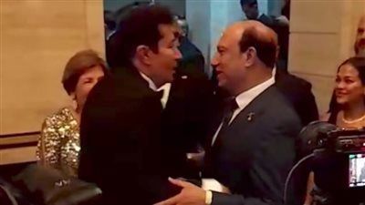 ماجد المصري ومحمود حميدة وداليا البحيري أول الحضور في زفاف نجل الفنان هاني رمزي.. صور - الخليج الان