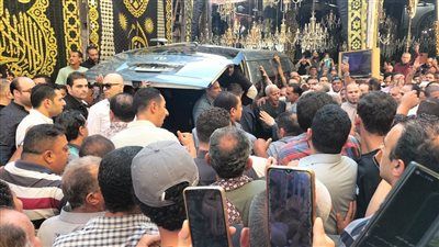 تشييع جنازة الدكتور أحمد هاشم بمسقط رأسه بالشرقية - الخليج الان