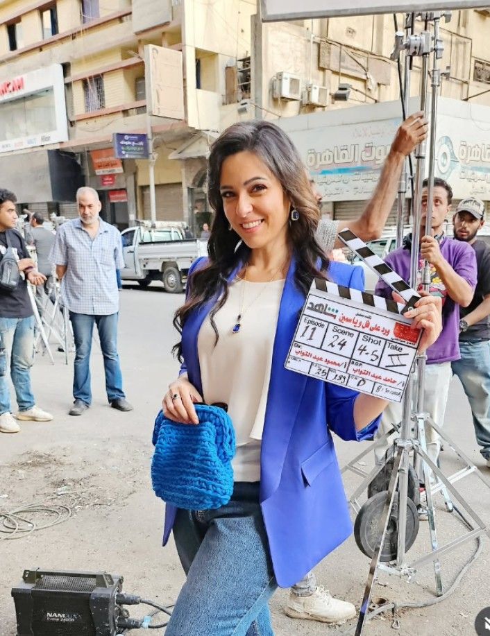 نورهان شعيب تبدأ تصوير مسلسل ورد على فل وياسمين.. صور - الخليج الان