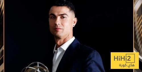 تغريدة رونالدو بعد تتويجه بجائزة برستيج غلوب