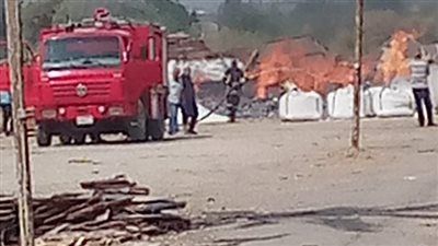 السيطرة على حريق في أرض زراعية بالسبع آبار الشرقية دون إصابات - الخليج الان
