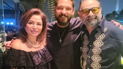 أجمل نانا.. إلهام شاهين تحتفل بعيد ميلاد نجل شقيقها - الخليج الان