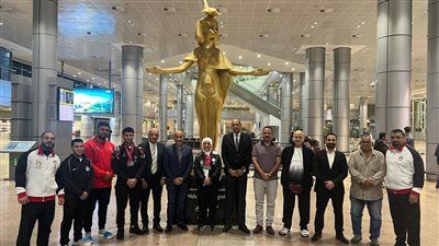 استقبال أبطال رفع الأثقال بعد حصد 6 ميداليات في بطولة العالم - الخليج الان