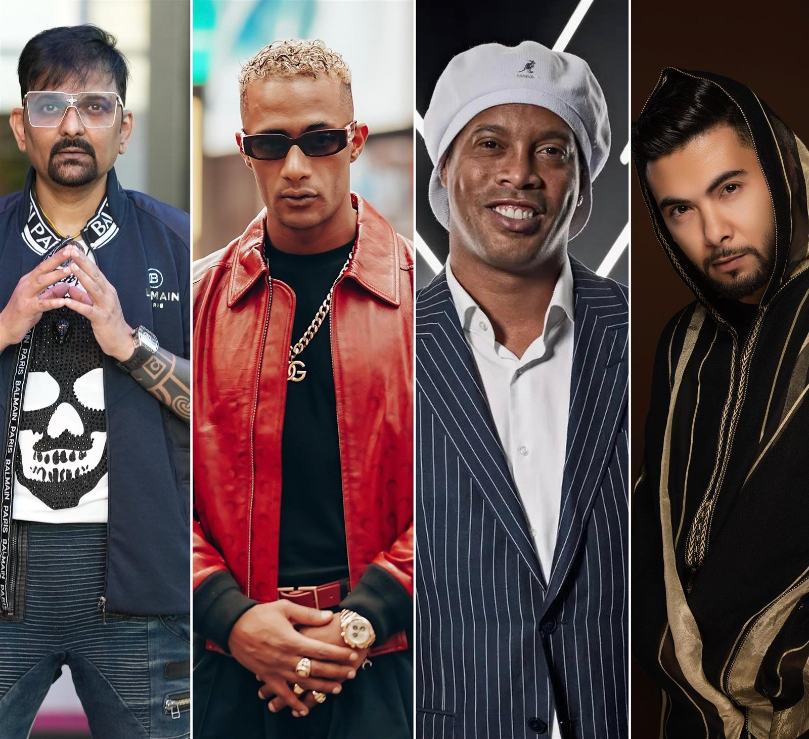 ديو عالمي.. محمد رمضان ومنعم السليماني يجتمعان برونالدينيو ونجوم العالم في يلا حبيبي - الخليج الان