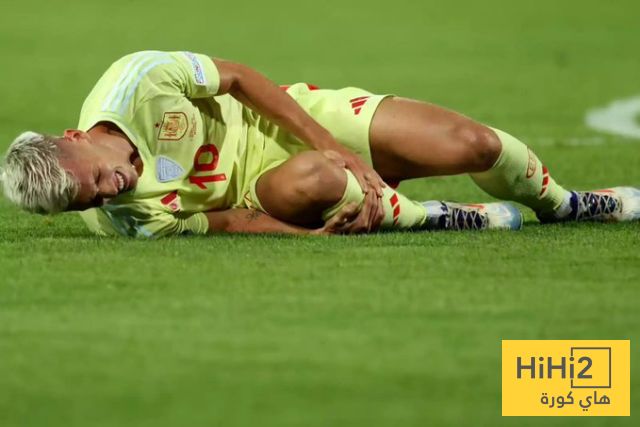 صورة .. تاريخ اصابات داني أولمو