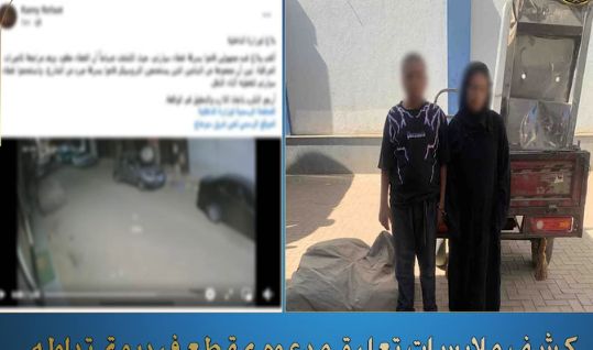 ضبط شخص وسيدة سرقا مبرد مياه وغطاء سيارة بسوهاج - الخليج الان