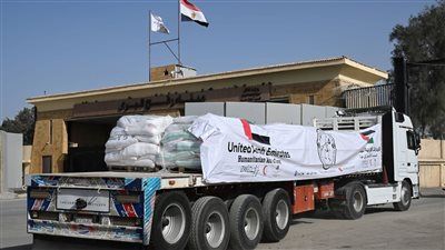 بدعم من وكالة الإمارات للمساعدات الدولية.. جسر الدعم الإماراتي لقطاع غزة عبر مصر يتجاوز 1.7 مليار دولار - الخليج الان