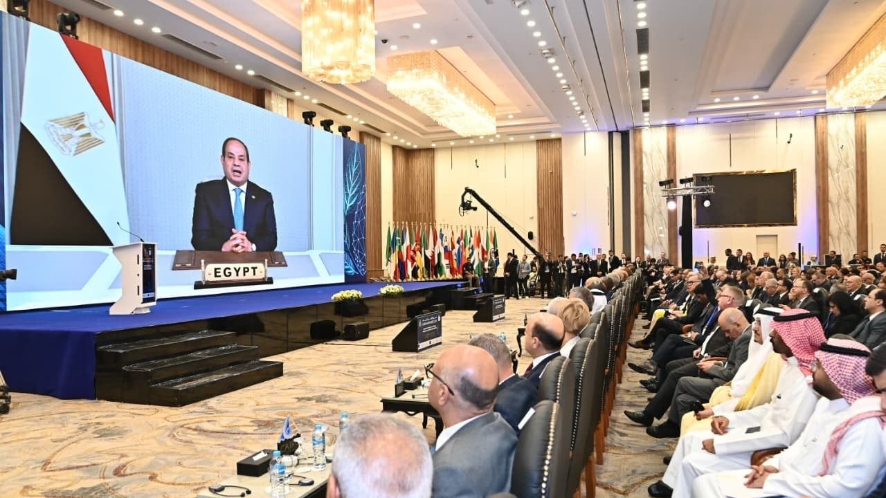 انطلاق فعاليات أسبوع القاهرة الثامن للمياه تحت شعار "حلول مبتكرة للتكيف مع تغير المناخ واستدامة المياه" - الخليج الان