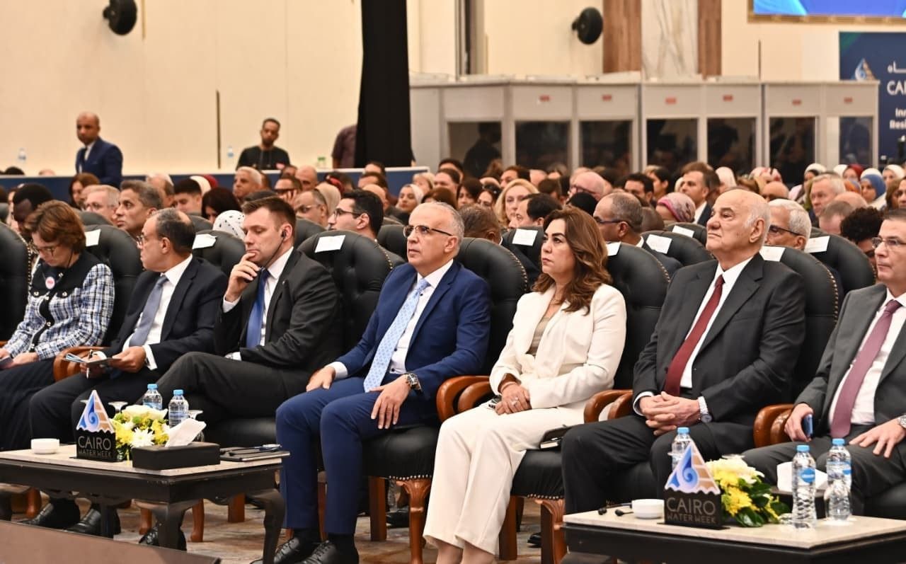 انطلاق فعاليات أسبوع القاهرة الثامن للمياه تحت شعار "حلول مبتكرة للتكيف مع تغير المناخ واستدامة المياه" - الخليج الان