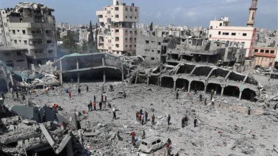 مؤتمر دولي في بريطانيا يبحث خطط إعمار غزة بمشاركة الشرق الأوسط وأوروبا - الخليج الان