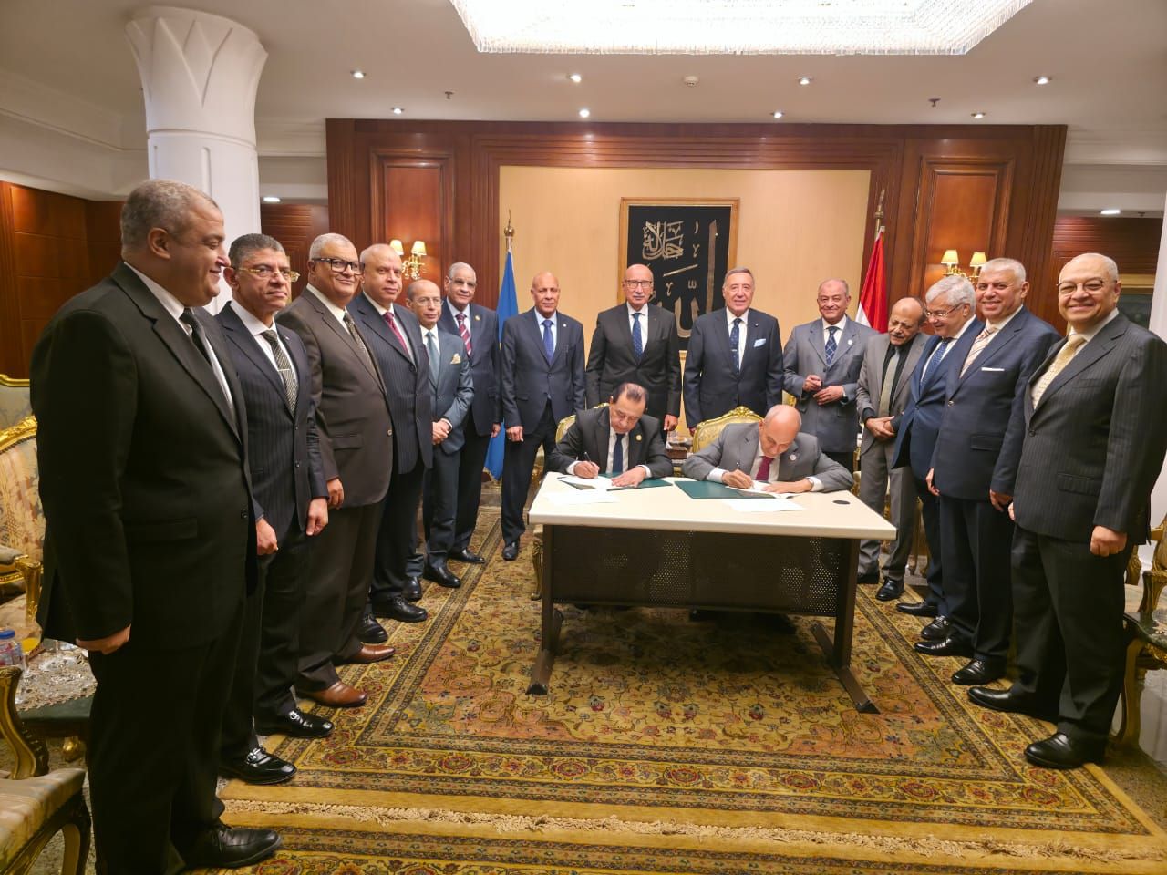 توقيع بروتوكول تعاون بين المحكمة الدستورية العليا ومحكمة النقض - الخليج الان