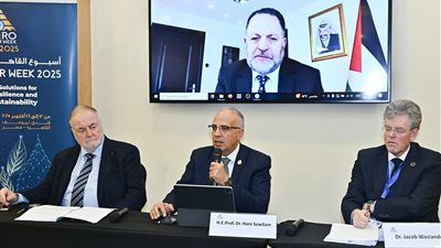 وزير الري: أحد أكثر التحديات الإنسانية والتنموية إلحاحًا في عصرنا هو أزمة المياه في فلسطين لاسيما في قطاع غزة - الخليج الان