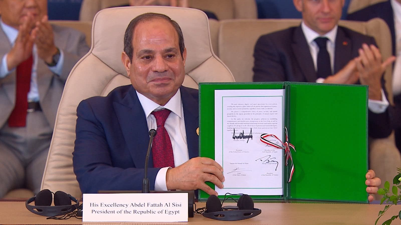 ياسر إدريس: الرئيس السيسي يعيد صياغة تاريخ السلام العالمي خلال قمة شرم الشيخ - الخليج الان