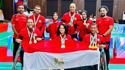 9 ميداليات حصيلة منتخب الريشة الطائرة البارالمبية في بطولة إفريقيا بنيجيريا - الخليج الان
