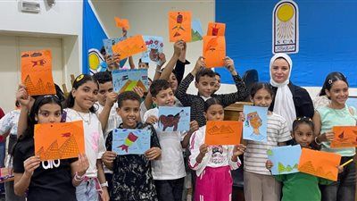 أتوبيس الفن الجميل يواصل جولاته التثقيفية للأطفال في قصر الأمير محمد علي - الخليج الان