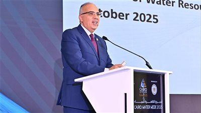 وزير الري يشهد الاحتفال باليوبيل الذهبي لتأسيس "المركز القومي لبحوث المياه"، ضمن فعاليات "أسبوع القاهرة الثامن للمياه" - الخليج الان