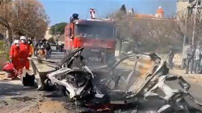 بصاروخين موجهين.. إسرائيل تقصف سيارة جنوب لبنان رغم وقف النار - الخليج الان